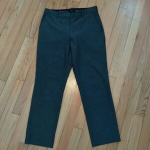 Ann Taylor Women's Dress Pants Trousers Curvy Fit Size 4 Pockets Office Gray